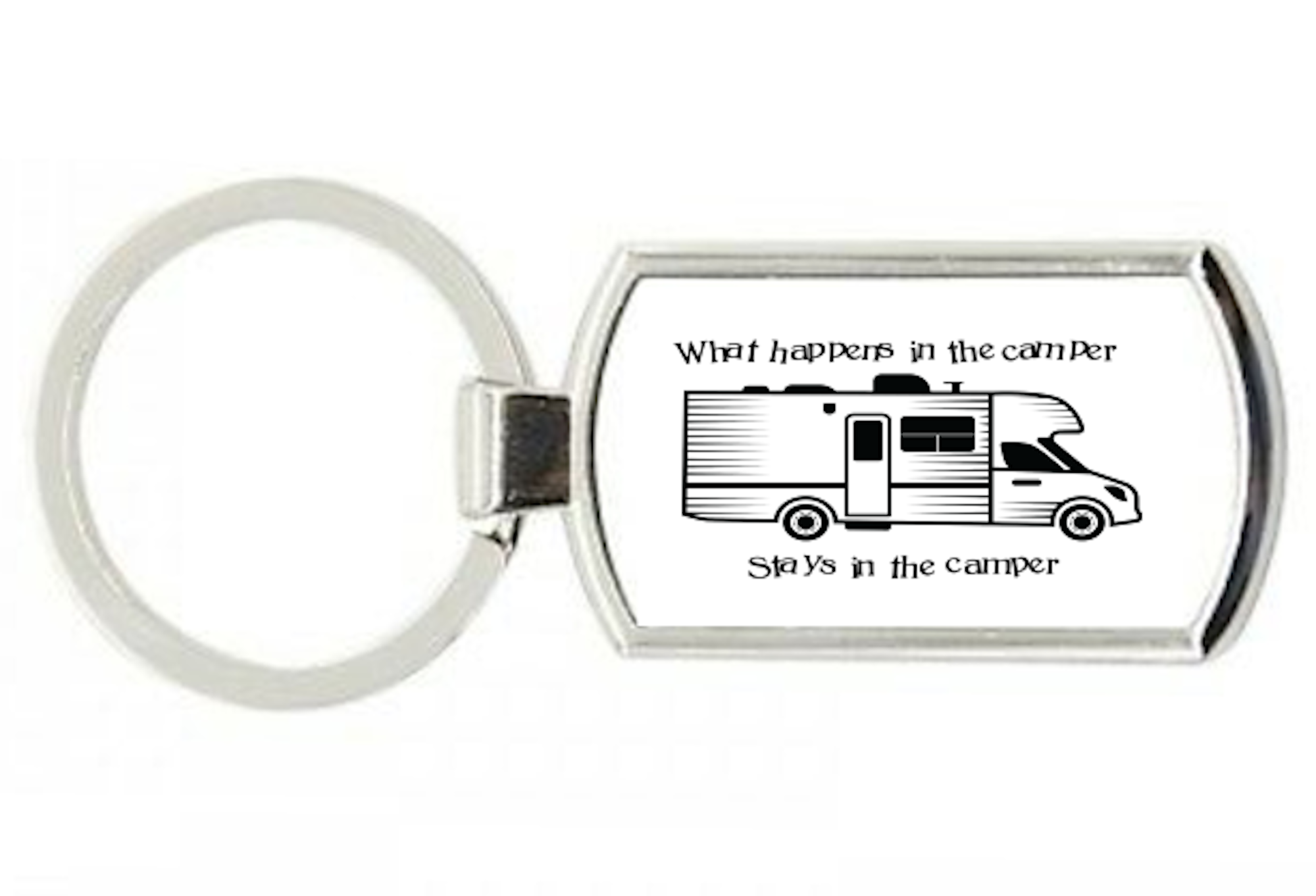 Motorhome Keyring - What Happens In The Camper ...